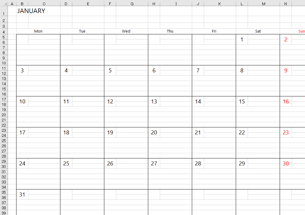Excel Calendar Template 2022 2023 Excel Calendar Template 46 OFF
